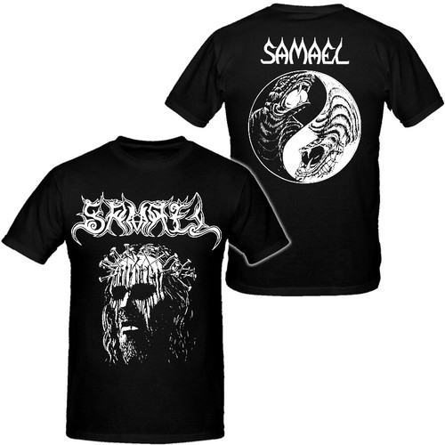Samael shirt black metal - ,black,