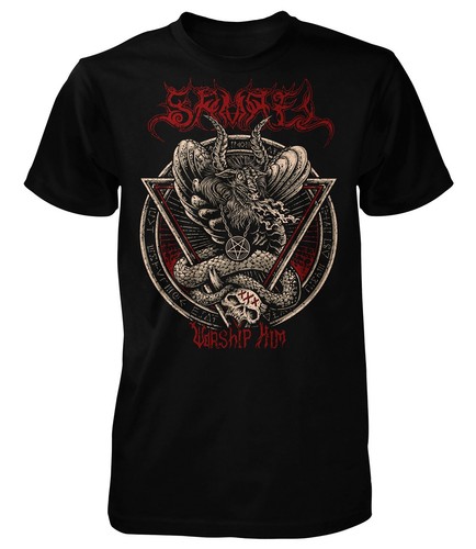 Samael worship him t shirt - worship,